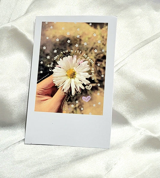 Bloom Again Floral Polaroid