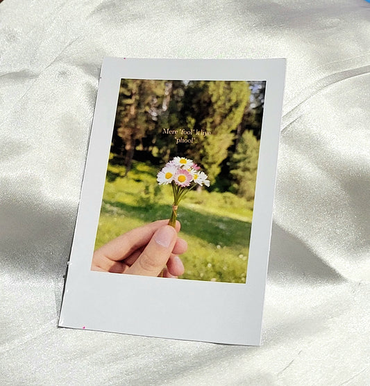 Mere phool ke liye phool – Polaroid
