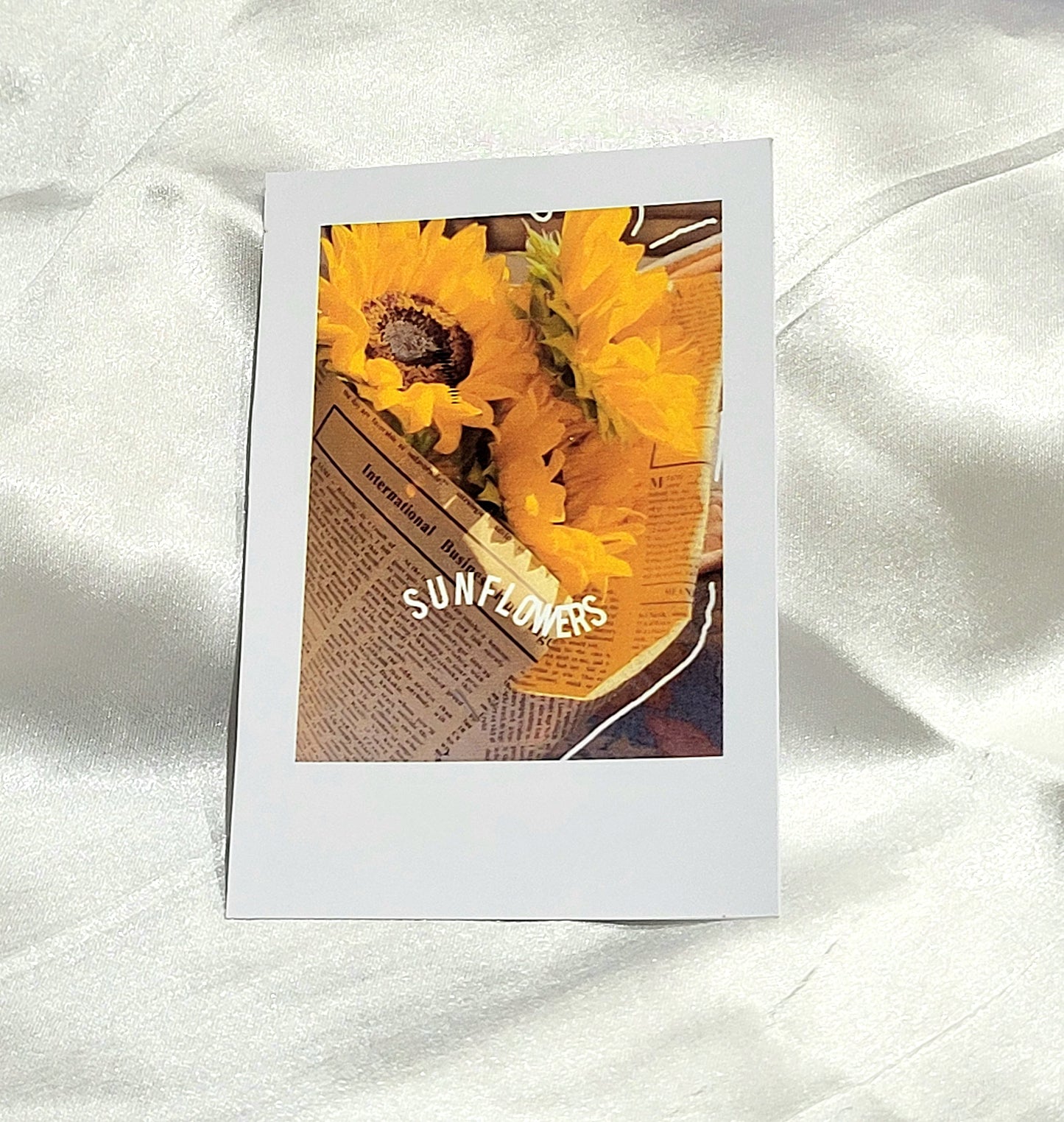 Sunflower Bliss Polaroid