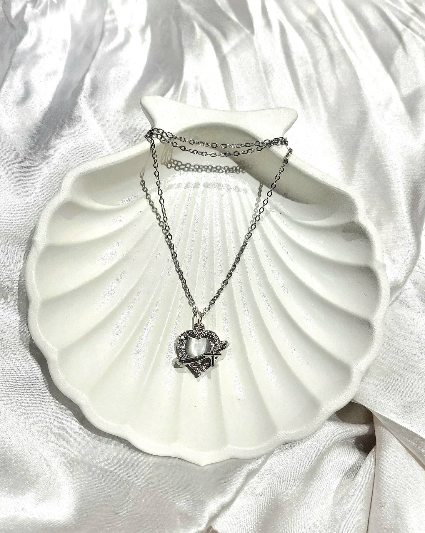 Nova Heart Necklace