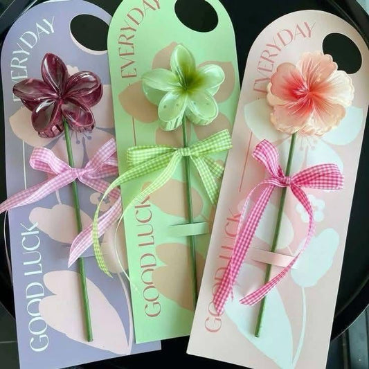 Acrylic Flower Gift Tags