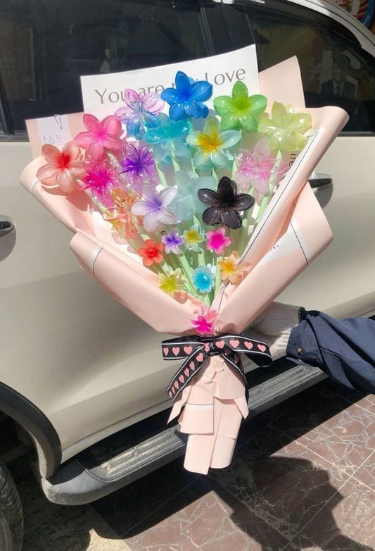 Eternal Bloom - Acrylic Flower Bouquet