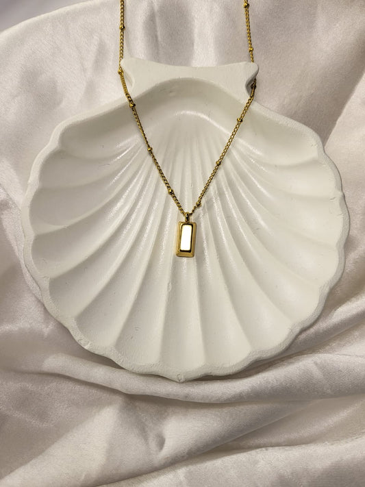 Golden Crumble Pendant