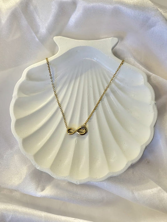 Eternal Glow Infinity Necklace
