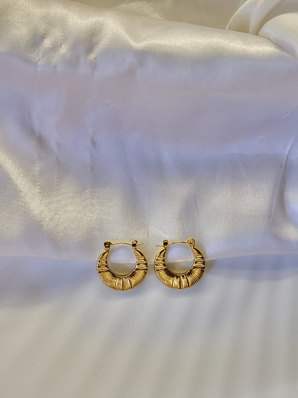 Ember Glow Hoops