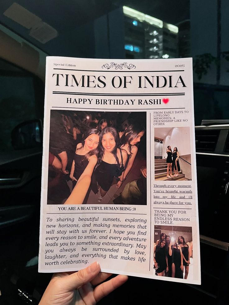 Times of Love – Personalized Birthday Frame