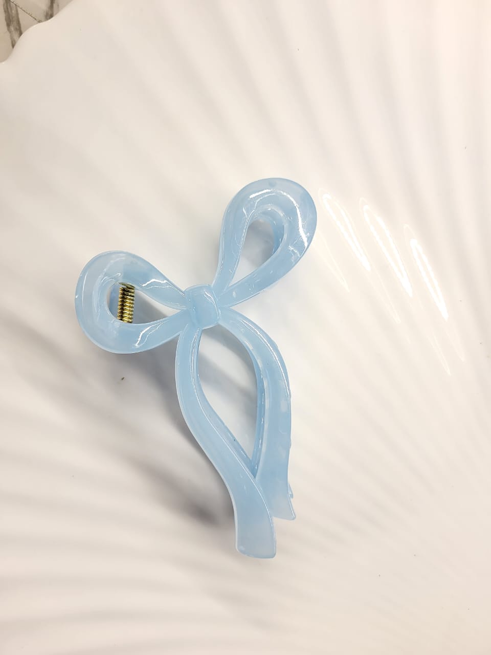 BOW PASTEL HAIR CLAW ( 1 PIECE )