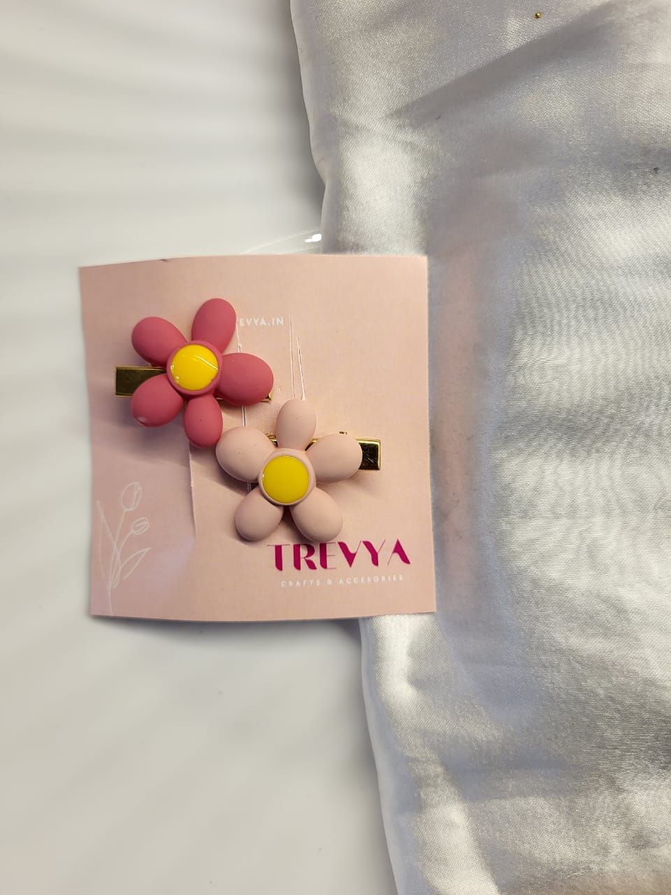 Daisy Bloom Hair Clips