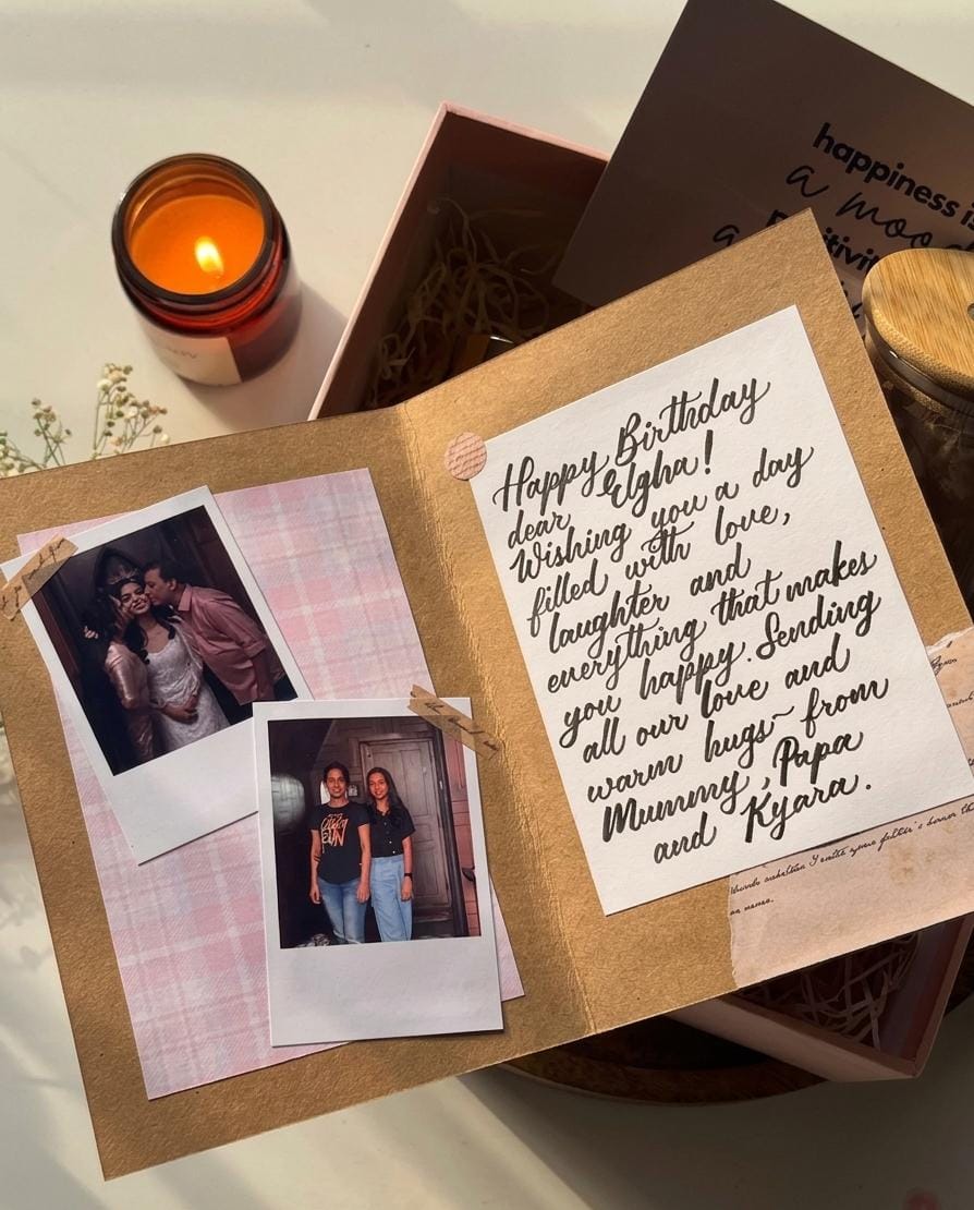 Handcrafted Photo Memory Card