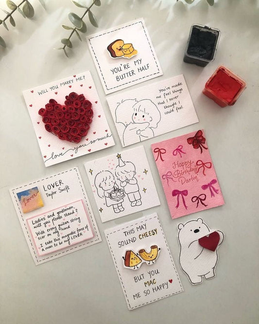 Handmade Mini Love Notes Set