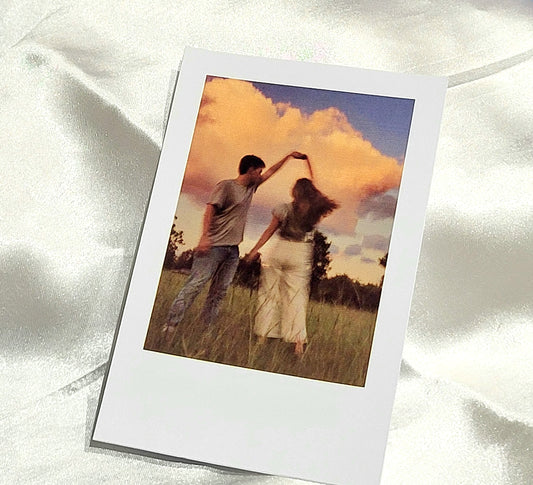 Golden Hour Dance Polaroid