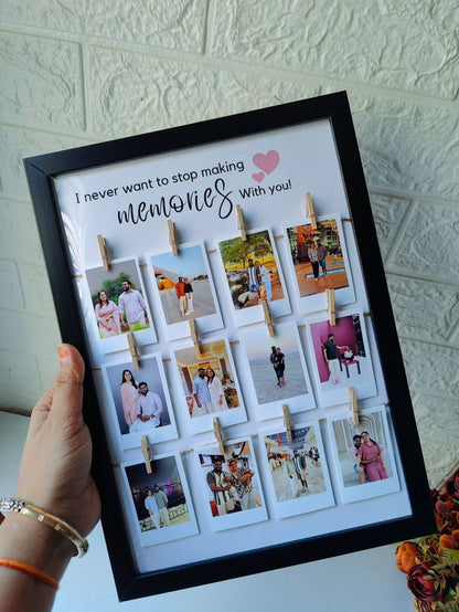Frame of Memories – Polaroid Style