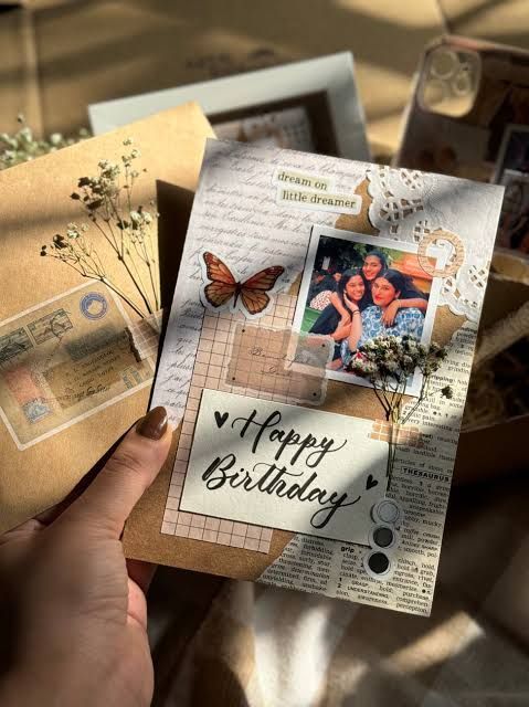 Handcrafted Photo Memory Card