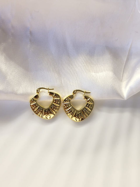 golden glyph hoops