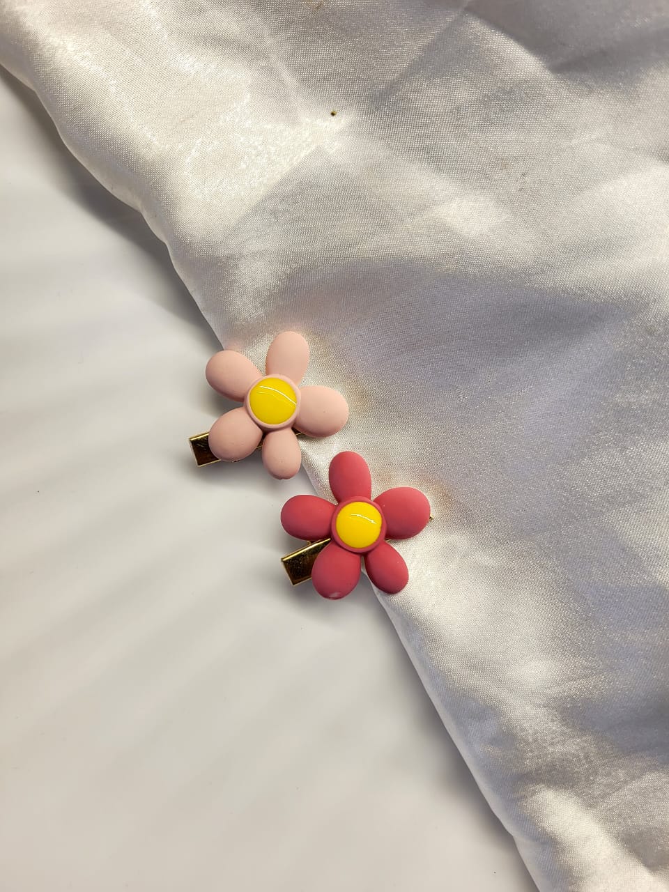 Daisy Bloom Hair Clips