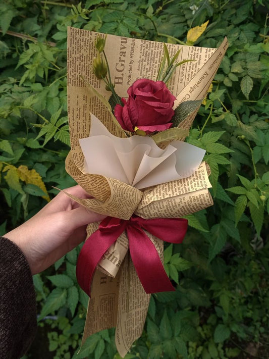 Vintage Mini Rose Bouquet