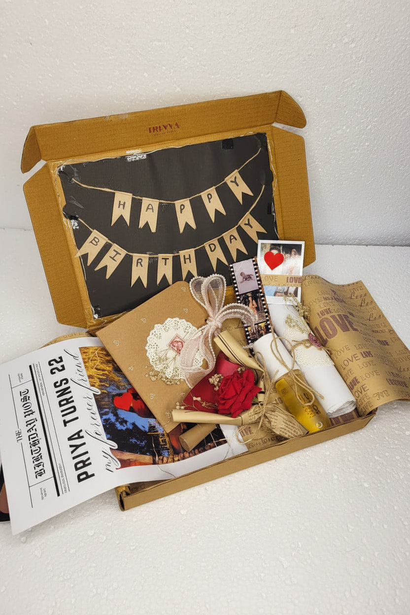 Personalized Birthday Memory Hamper