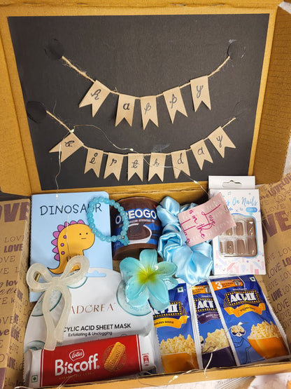 Blue Celebration Gift Box