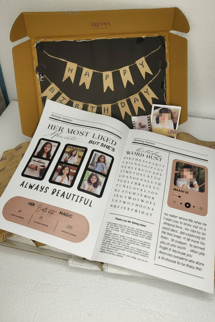 Personalized Birthday Memory Hamper