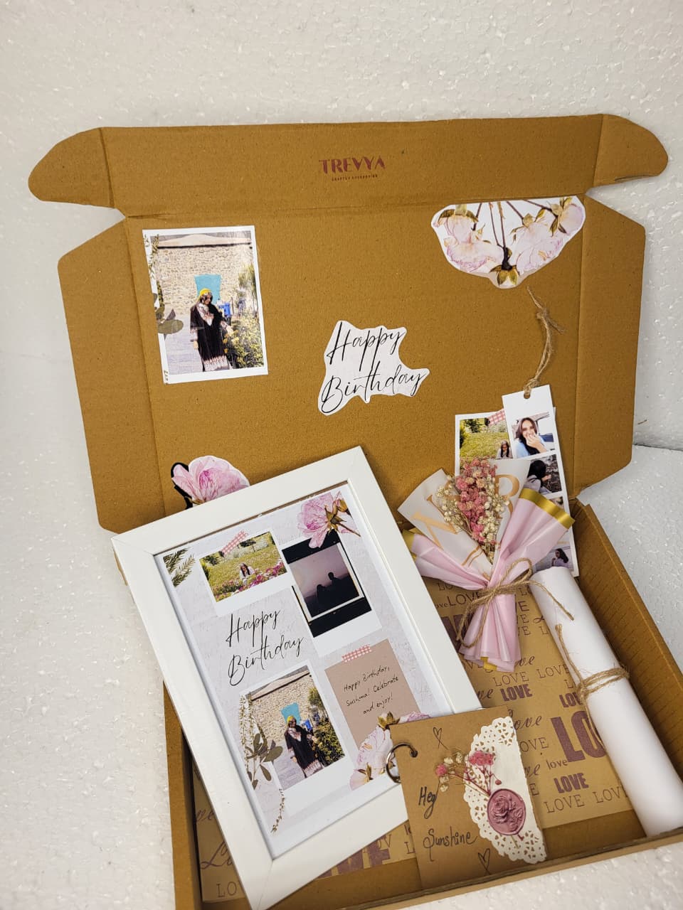 Blush Blossom Memory Box