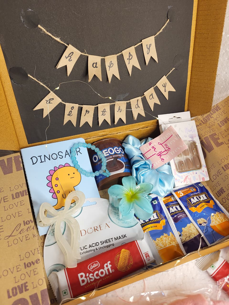 Blue Celebration Gift Box