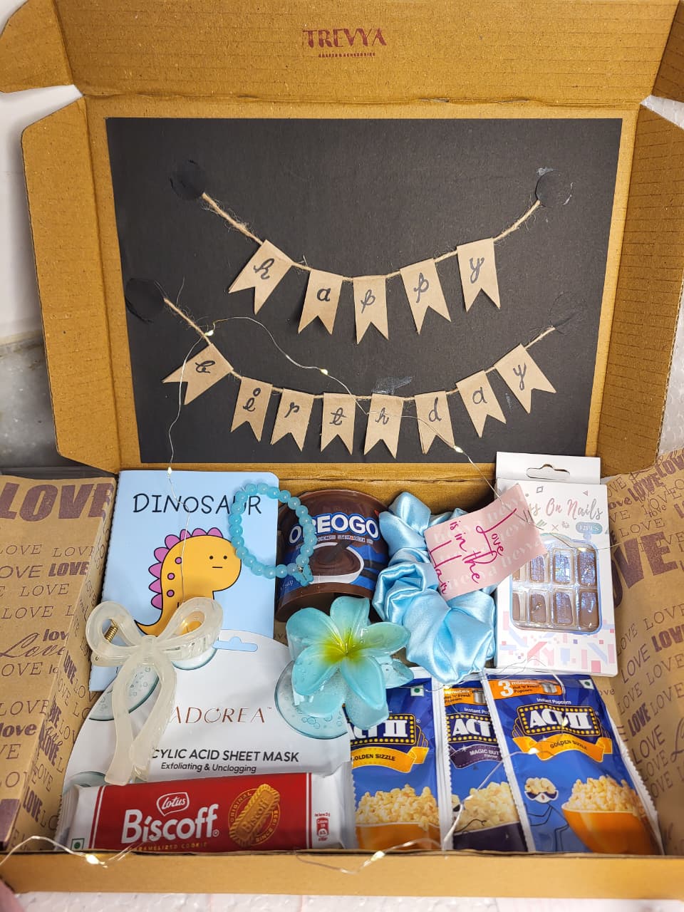 Blue Celebration Gift Box