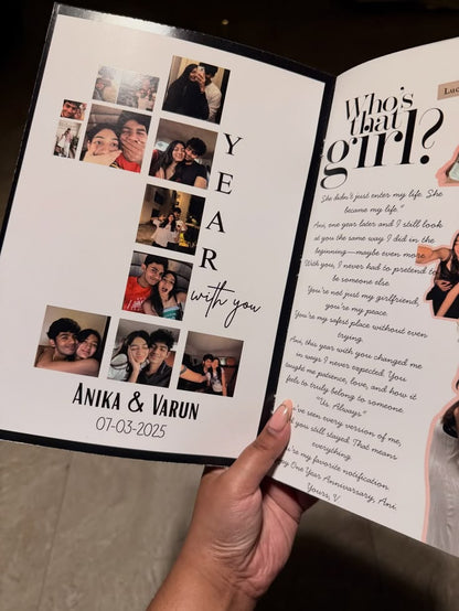 365 Days Together – Personalized Couple Memory Magazine