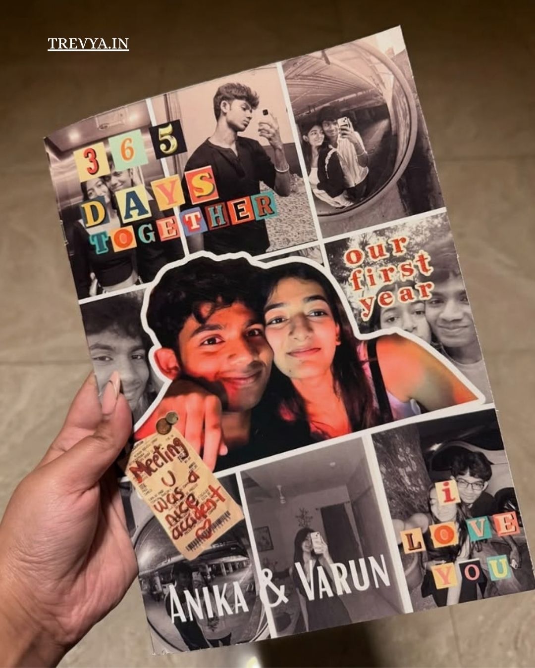365 Days Together – Personalized Couple Memory Magazine